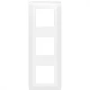 Plaque décorative verticale Mosaic blanche - 3x2 modules LEGRAND