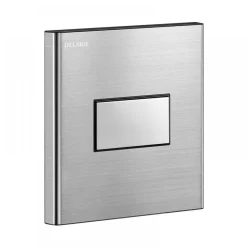 Plaque de commande avec robinet temporisé pour urinoir Tempoflux DELABIE