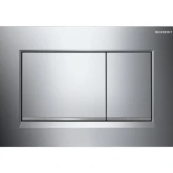 Plaque de commande - double touche - Sigma 30 - différents coloris GEBERIT