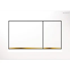 Plaque de commande - double touche - Sigma 30 - différents coloris GEBERIT
