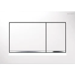 Plaque de commande - double touche - Sigma 30 - différents coloris GEBERIT