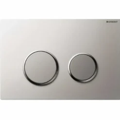 Plaque de commande double touche - Sigma 20 - acier inoxydable GEBERIT