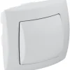 Plaque de commande pneumatique WC - poussoir à main simple volume GEBERIT
