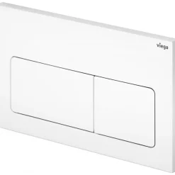 Plaque de commande WC double touche Visign for Style 5 - Blanc alpin VIEGA