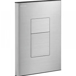 Plaque de commande WC double volume avec robinet temporisé - Tempoflux 3 DELABIE