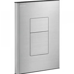 Plaque de commande WC double volume pour WC encastré Tempoflux 3 - carré DELABIE