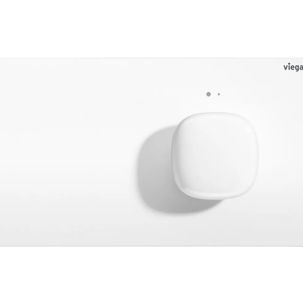 Plaque de commande WC double volume à éclairage LED Visign for More 202 VIEGA