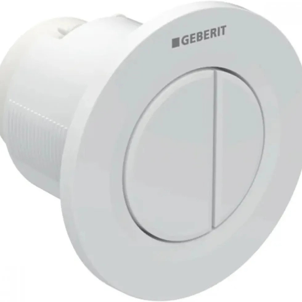 Plaque de commande WC pneumatique à double volume - Type 01 GEBERIT