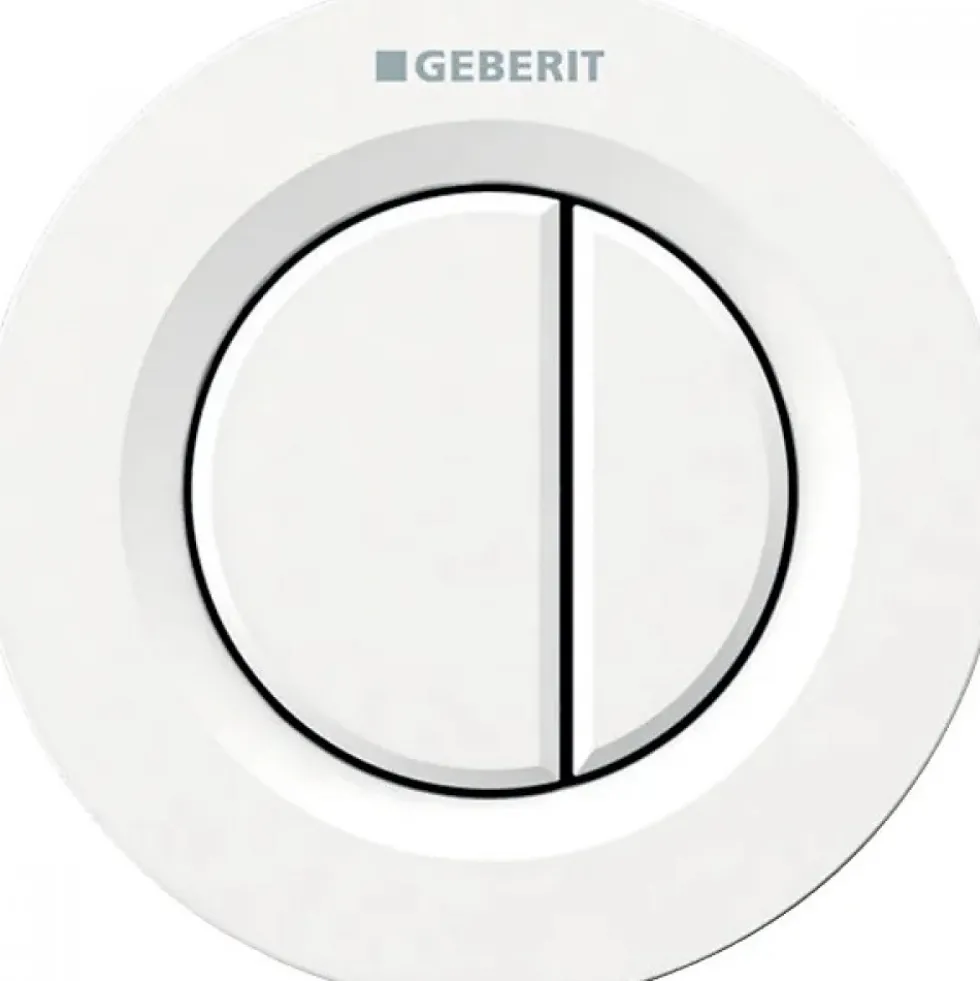 Plaque de commande WC pneumatique à double volume - Type 01 GEBERIT