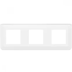 Plaque de finition horizontale Mosaic blanche - 3X2 modules LEGRAND