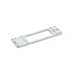 Plaque de montage pour ferme porte TS 2000 NV et 2000 NVBC - argent GEZE