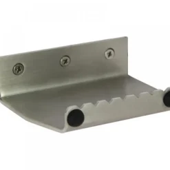 Plaque de porte - pour ouverture main libre en tirant - inox satiné SIMILAIRE