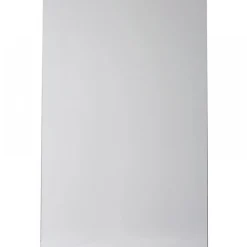 Plaque murale pour décoration ou crédence - en aluminium - blanc brillant NORDLINGER