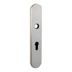 Plaques seules pour poignées de porte - inox - 255x48 mm - NT91 NORMBAU