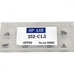 Plaquettes carbure droites de rechange pour SP-7252F - par 10 VESSEL