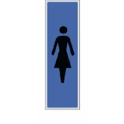 Plaquette signalétique en plexiglass - 170 x 40 mm NOVAP