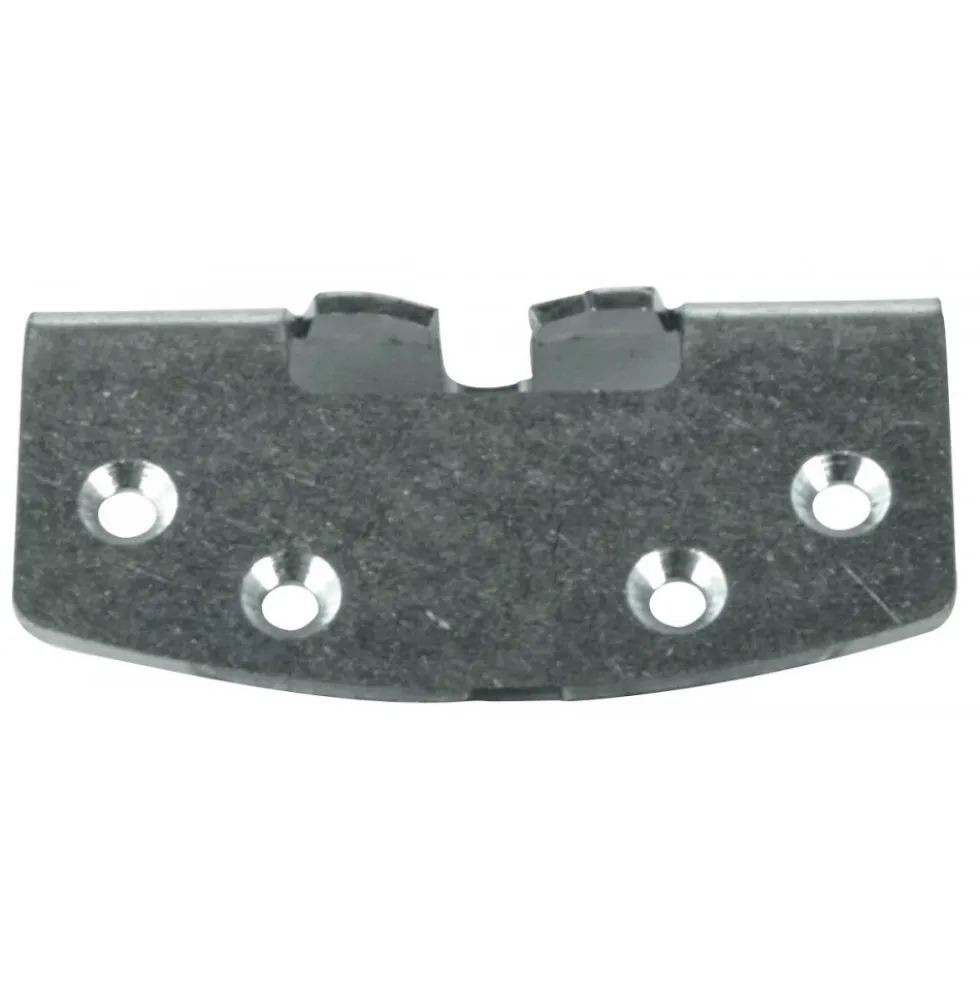 Platine de fixation pour panneau coulissant en bois mince Expert ARGENTA