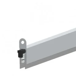Plinthe automatique en aluminium-joint silicone souple-Optimal Seal ELLEN