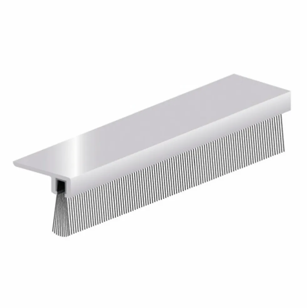 Plinthe à brosse à 90° - pose en applique - IBS-B ELLEN