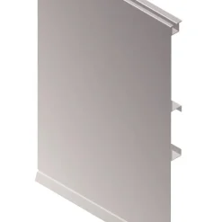 Plinthe de caisson - 4 m - recoupable - aluminium finition satiné SYNERCIA