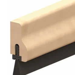 Plinthe en applique à brosse de bas de porte type HDS - B - Hêtre ELLEN