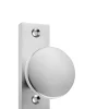 Poignée de fenêtre - bouton tournant - aluminium anodisé EDI