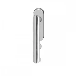 Poignée de fenêtre Kos EF204 rosace ovale - verrouillable avec clé KARCHER DESIGN