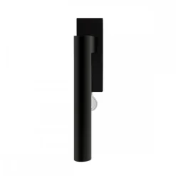 Poignée de fenêtre Madeira EF454 - rosace rectangle - avec clé - noir KARCHER DESIGN