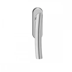 Poignée de fenêtre Madrid EF564 rosace ovale - verrouillable avec clé KARCHER DESIGN