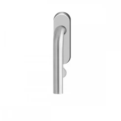 Poignée de fenêtre Malte EF254 rosace ovale - verrouillable avec clé KARCHER DESIGN