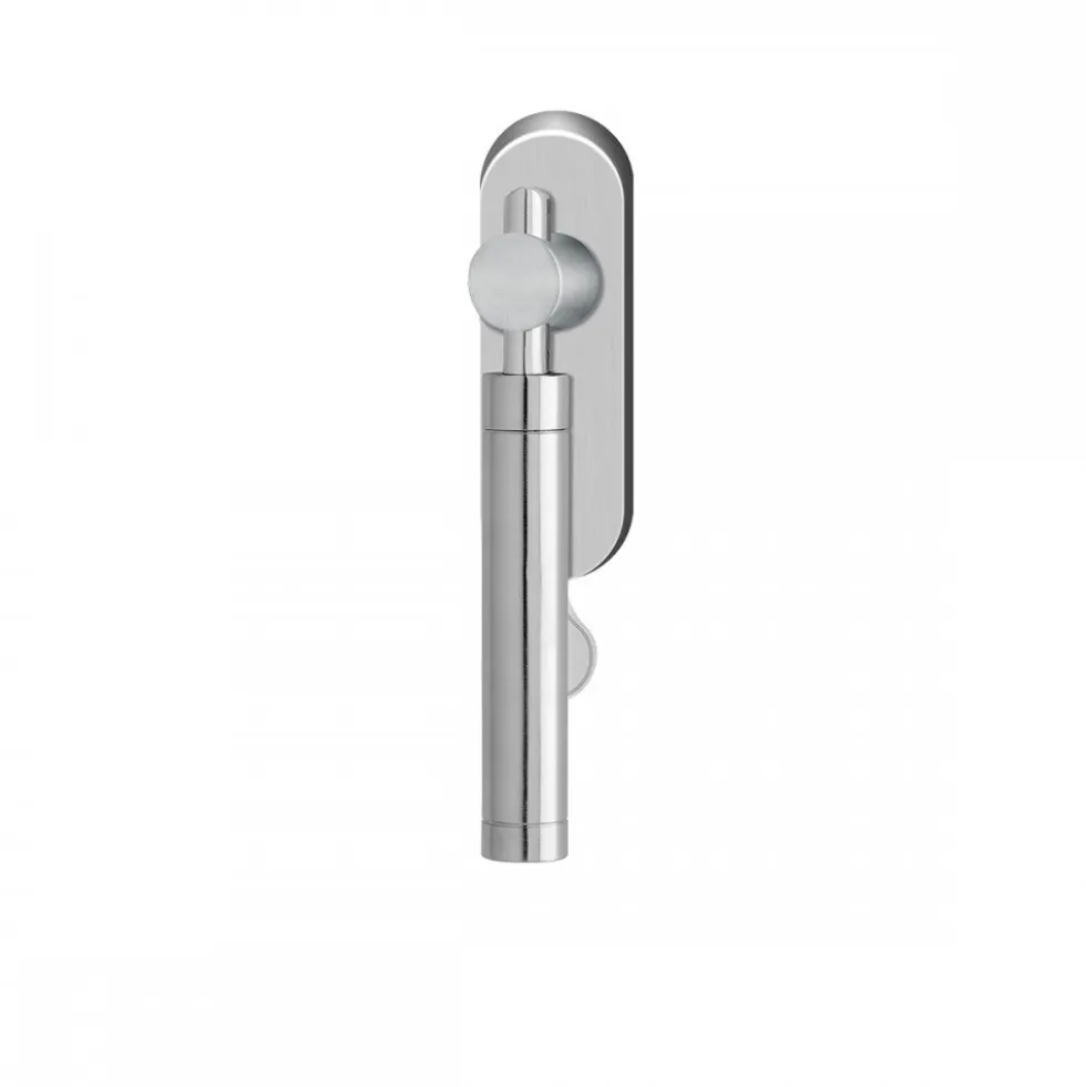Poignée de fenêtre New York EF654 - verrouillable avec clé - satiné KARCHER DESIGN