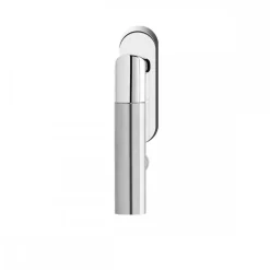 Poignée de fenêtre Oregon EF484 - verrouillable avec clé - poli satiné KARCHER DESIGN