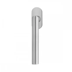 Poignée de fenêtre Rhodos EF284 rosace ovale oscillo-battant -satiné KARCHER DESIGN
