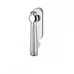 Poignée de fenêtre Schöntal F2604 - verrouillable avec clé - chromé KARCHER DESIGN