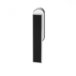 Poignée de fenêtre Torino F534Y -verrouillable avec clé -chromé et noir KARCHER DESIGN