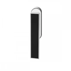 Poignée de fenêtre Torino F534Y -verrouillable avec clé -satiné et noir KARCHER DESIGN