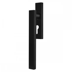 Poignée de manoeuvre simple porte coulissante Milano - noir KARCHER DESIGN