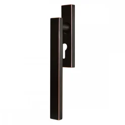 Poignée de manoeuvre simple porte coulissante Milano - bronze KARCHER DESIGN
