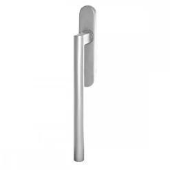 Poignée de manoeuvre simple porte coulissante Madeira rosace ovale -satiné KARCHER DESIGN