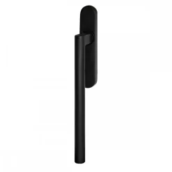 Poignée de manoeuvre simple porte coulissante Madeira rosace ovale -noir KARCHER DESIGN