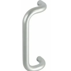 Poignée de porte battante - alu - tubulaire - contre-coudée VACHETTE