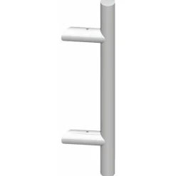 Poignée de porte battante en inox sur supports inclinés - Diva XXI LA CROISÉE DS