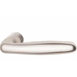 Poignée de porte pour rosace ou plaque - alu argent - Verona HOPPE