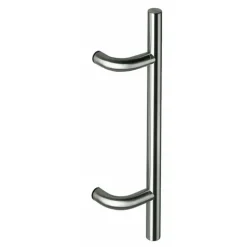 Poignée porte battante - inox - diamètre 32 mm - type STG 322-32 NORMBAU