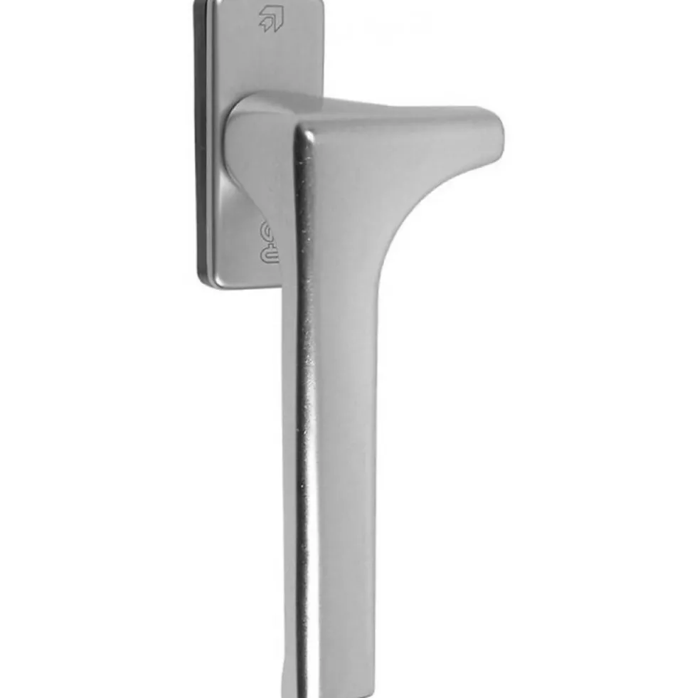Poignée pour fermeture GU 330 à mécanisme basculant - gris RAL 7035 FERCO