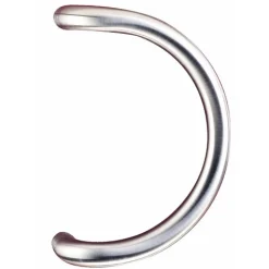 Poignées de porte battante courbe inox - diamètre 32 mm - STG 25-32 NORMBAU