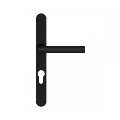 Poignées de porte sur plaque Rhodos pour porte chassis - noir KARCHER DESIGN