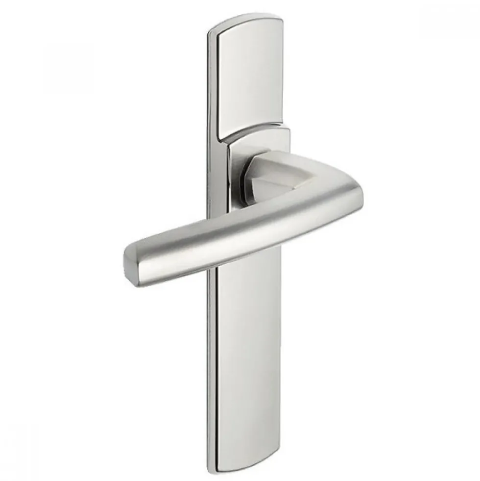 Poignées de porte sur plaques - EA 165 mm - platine - Scult VACHETTE