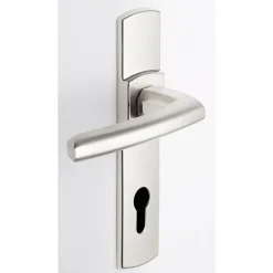 Poignées de porte sur plaques - EA 165 mm - platine - Scult VACHETTE