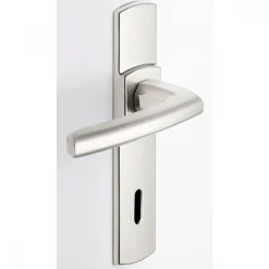 Poignées de porte sur plaques - EA 165 mm - platine - Scult VACHETTE